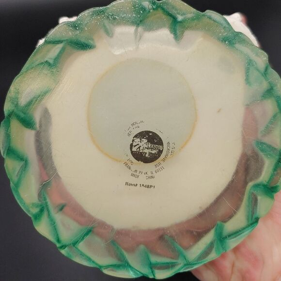 Snowman trinket box with birds - Picture 8 of 8